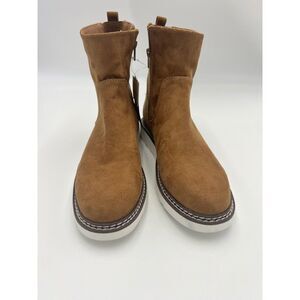 Brand New Universal Thread Faux Suede Chestnut Color Boots Size 10 For‎ Women